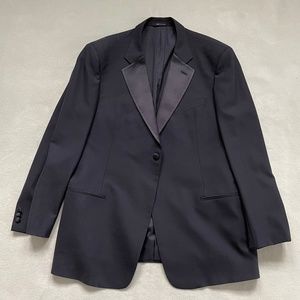 Armani Tuxedo - Full black tie set with shirt, cummerbund, bow tie and more